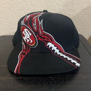 San Francisco 49ers Vintage REDZONE FLATBILL Cap/Hat, Embroidered Art Work - NEW
